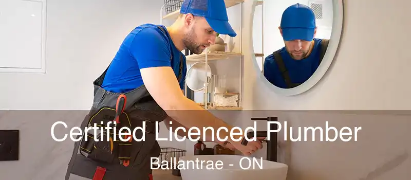  Certified Licenced Plumber Ballantrae - ON
