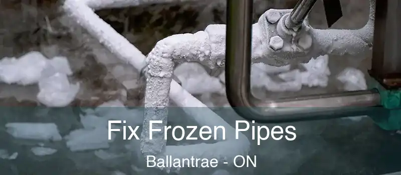  Fix Frozen Pipes Ballantrae - ON
