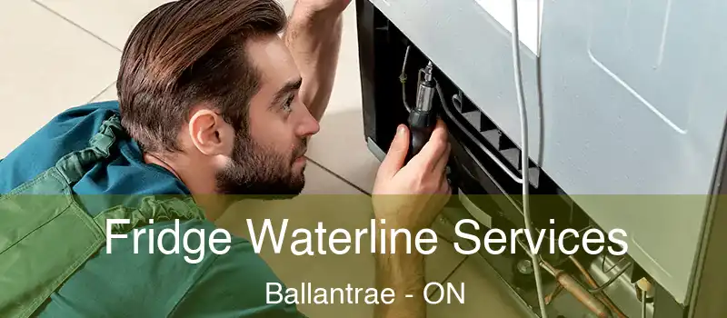  Fridge Waterline Services Ballantrae - ON