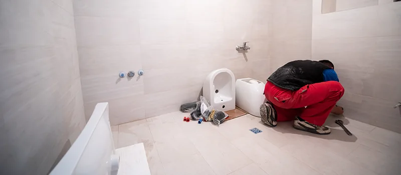 Basement Bathroom Shower Installation in Ballantrae, Ontario