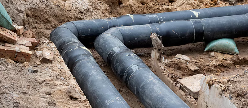 Residential Underground Pipe Replacement in Ballantrae, Ontario