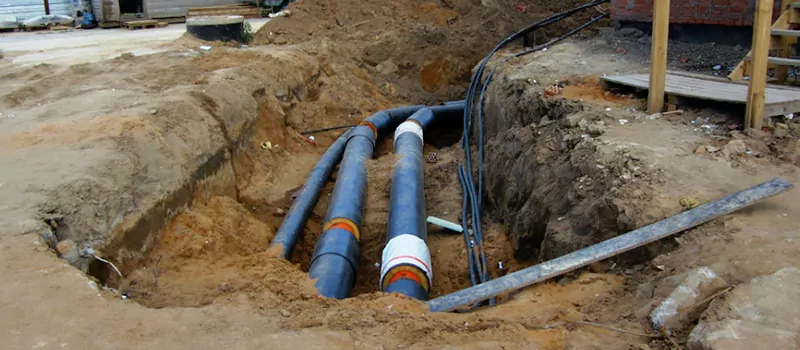 Main Water Line Installation in Ballantrae, Ontario