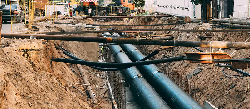 Underground Drainage Pipe Replacement in Ballantrae, ON