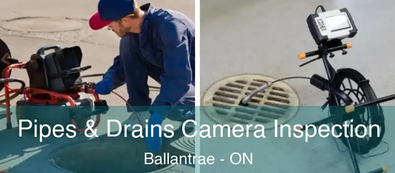  Pipes & Drains Camera Inspection Ballantrae - ON