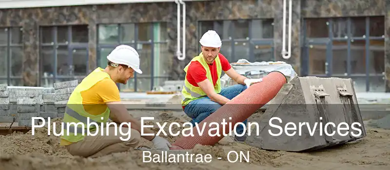  Plumbing Excavation Services Ballantrae - ON