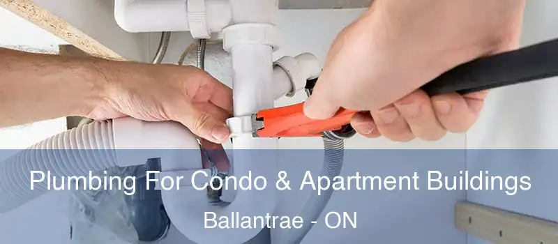  Plumbing For Condo & Apartment Buildings Ballantrae - ON