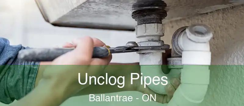  Unclog Pipes Ballantrae - ON